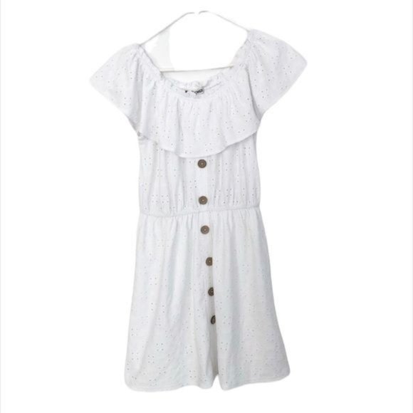 Wildflower Mini Dress Off The Shoulder Medium - Picture 1 of 6